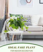 Pothos Plantas falsas pequeñas para decoración del hogar, plantas artificiales - VIRTUAL MUEBLES