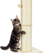 Rascador para gatos de 32 pulgadas de alto, 5.5 pulgadas de diámetro grande, de