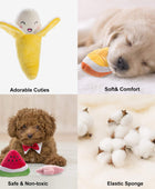 Nocciola Paquete de 12 juguetes chirriantes para perros pequeños y medianos,