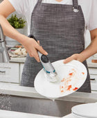 SteeL Cepillo dispensador de jabón de 10 pulgadas - VIRTUAL MUEBLES
