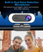 Cámara web de transmisión con anillo de micrófono Light-HD 1080P Face Web Cam