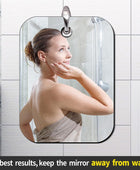Espejo de ducha inastillable sin niebla para espejo de afeitar (más grande, 11 - VIRTUAL MUEBLES
