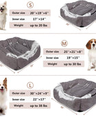 Camas para perros grandes medianos y pequeños manta rectangular con capucha