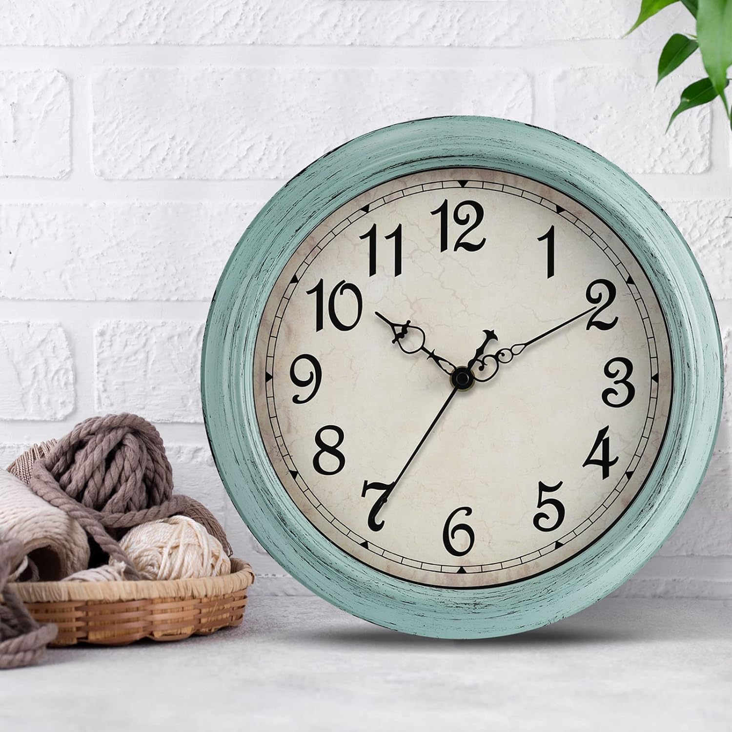 Reloj de pared de 12 pulgadas [batería incluida], relojes de pared  silenciosos y grandes para sala de estar, oficina, hogar, decoración de  cocina