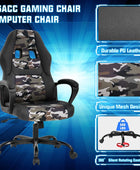 Silla para videojuegos, silla de computadora de computadora, silla de oficina