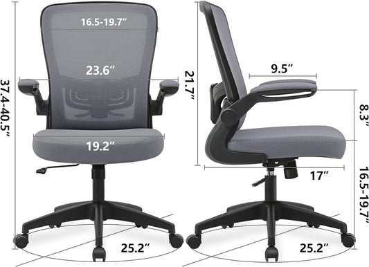 Silla de oficina, silla ergonómica de escritorio para el hogar con altura