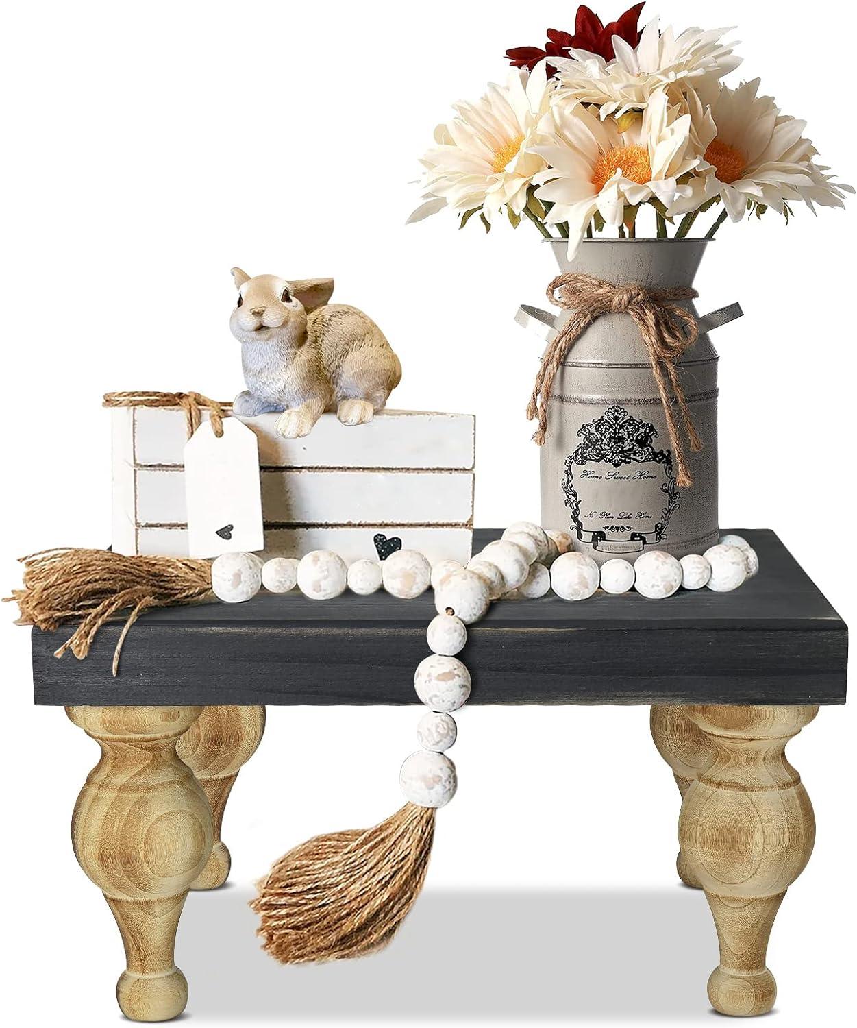 Compra Online Bandeja centro de mesa decorativa madera en nuestra Tienda  Online de Articulos de Decoración para el Hogar — WonderfulHome Shop