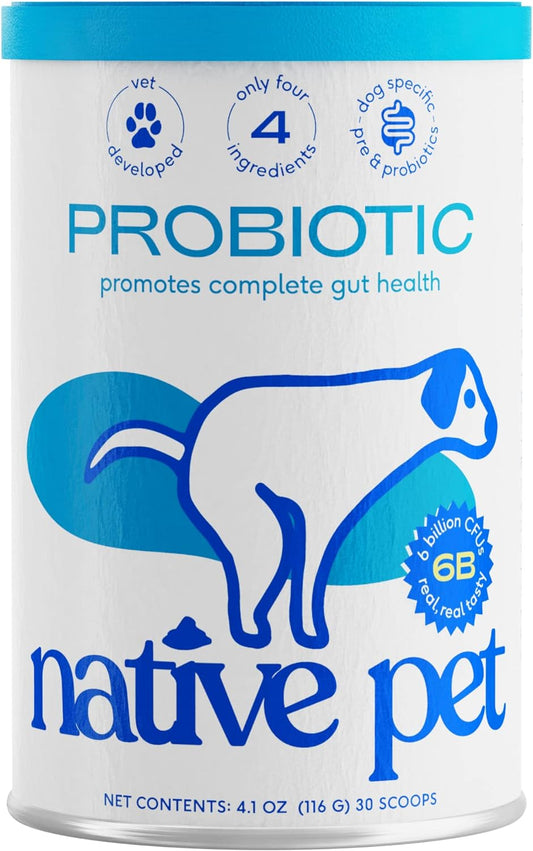 Probiótico para perros Polvo probiótico creado por veterinarios para problemas