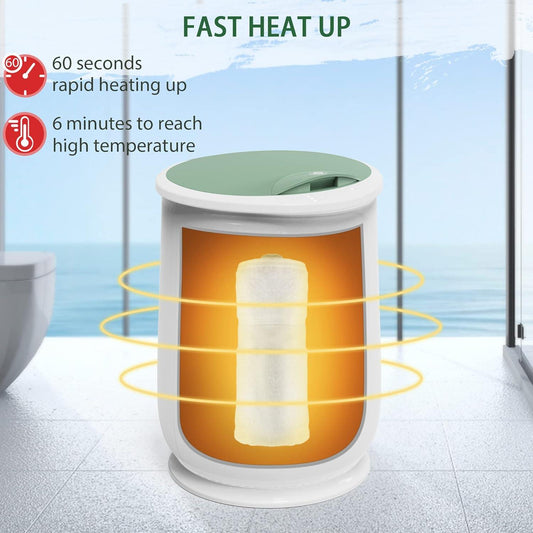 Tangkula Cubo calentador de toallas de 21 litros para baño, calentador -  VIRTUAL MUEBLES