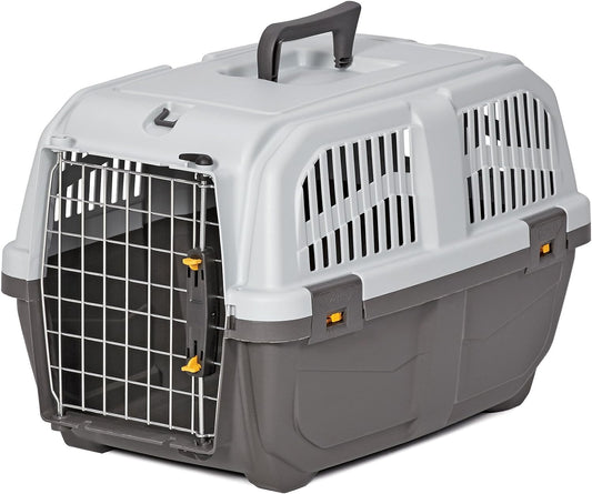 Skudo Transportador de plástico, 22 pulgadas, ideal para razas de perros XS con