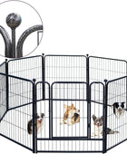 Corral para perros 32 pulgadas de altura en resistente plegable para interiores