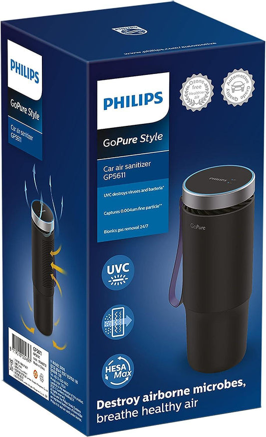 Philips GoPure GP5611 Purificador de aire HEPA portátil pequeño con - VIRTUAL MUEBLES