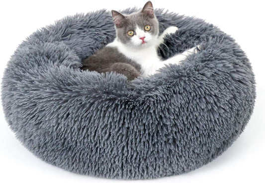 rabbitgoo Camas para gatos de interior, cama para gatos de 20 pulgadas, lavable