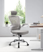ACCHAR Silla ergonómica de escritorio de oficina, silla de trabajo de malla