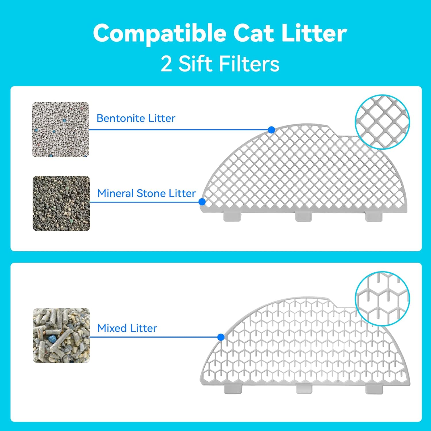Caja de arena automática para gatos autolimpiante para varios gatos con