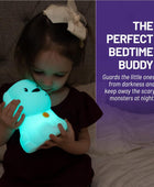 Lumipets Luz nocturna para niños, luz de silicona para habitación de bebé y - VIRTUAL MUEBLES