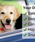 Paquete de 2 correas de cinturón de seguridad para perros y gatos reposacabezas