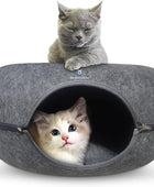 Cama de túnel para gatos de gran tamaño dona para gatos de tamaño grande con