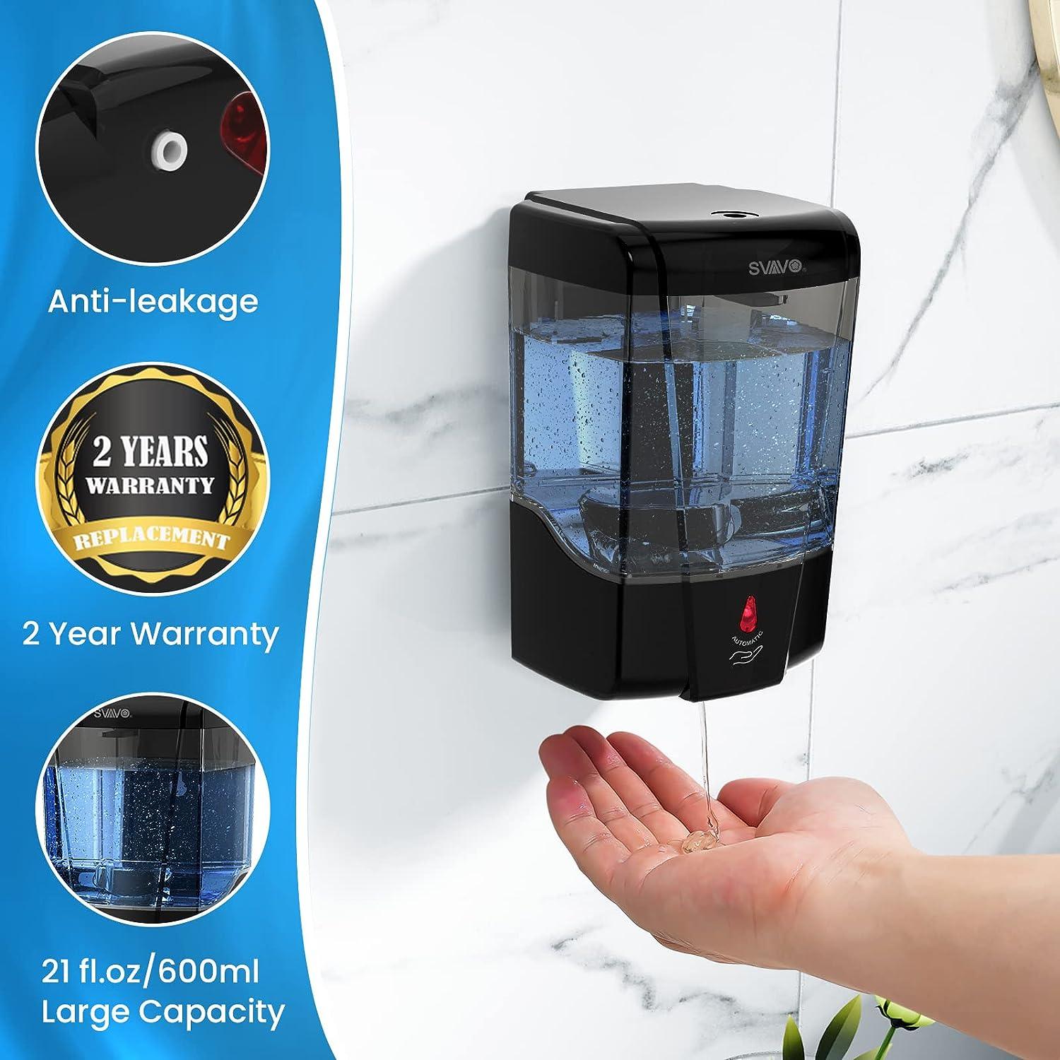 Dispensador automático de jabón para manos, dispensador de desinfectante de - VIRTUAL MUEBLES