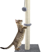 Poste rascador para gatos de 29 pulgadas para gatos de interior con bola
