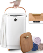 Calentadores de toallas para cubo de baño, toalla de spa grande de lujo, estilo