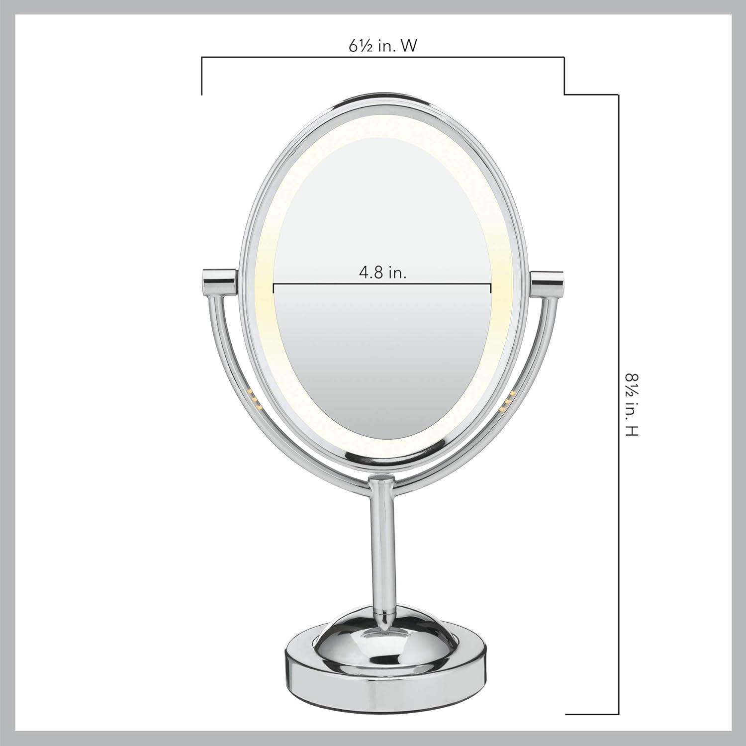 Espejo Ovalado Pulido LED - Tienda Mi Espejo
