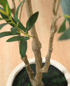 Olivos artificiales, olivos artificiales de 5 pies de alto para interiores, - VIRTUAL MUEBLES