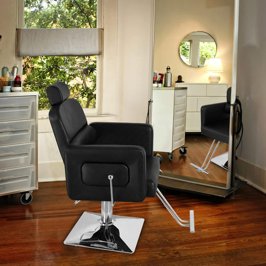Silla de salón reclinable, silla de peluquería, silla de spa, silla de