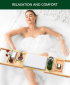 Bandeja para bañera de alta calidad bandeja de baño expandible regalos únicos - VIRTUAL MUEBLES