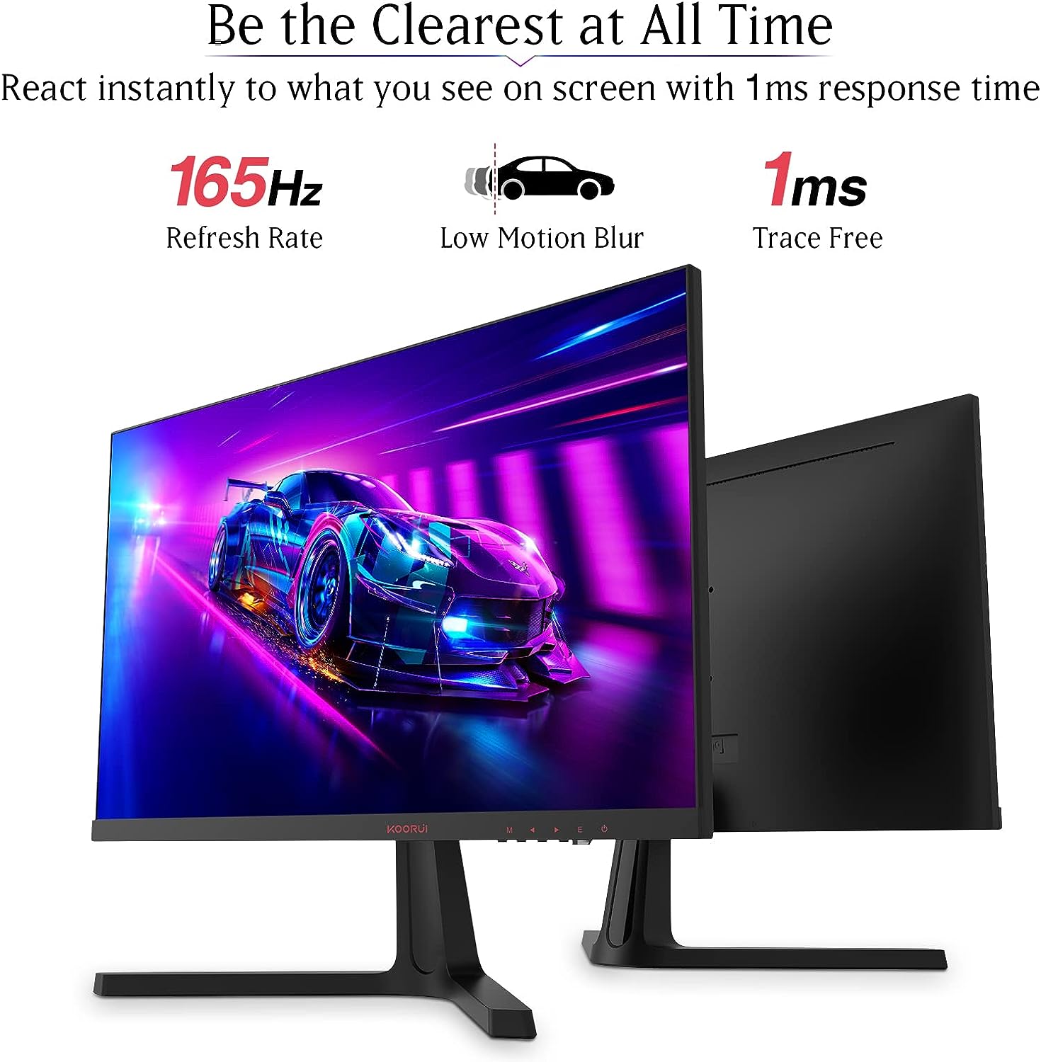 Monitor de 24 pulgadas pantalla IPS de 165Hz FHD 165Hz para ordenador de  juegos PC pantalla plana compatible con HDMI/DP - AliExpress