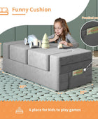 Sofá infantil con fundas lavables y duraderas, sofá modular para niños, sofá