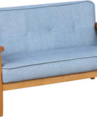 Yoonnie room Silla de sofá infantil de doble plaza sofá para niños con brazo de