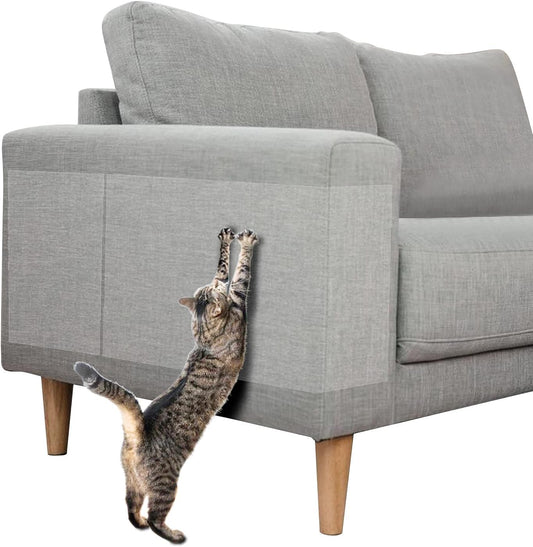 HappyFreeSX Protectores de muebles antiarañazos para gatos, cinta disuasoria de