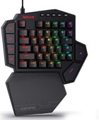 K585 DITI Teclado mecánico RGB para juegos con una sola mano teclado