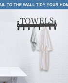 Azmoncy Ganchos para colgar sobre la puerta, toallero para toallas de baño para - VIRTUAL MUEBLES