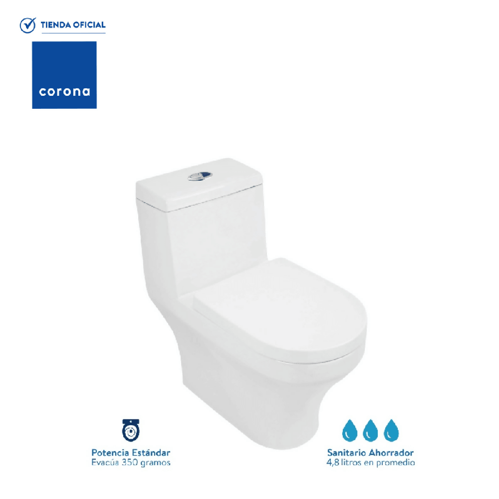 Sanitario Corona Fussion - VIRTUAL MUEBLES