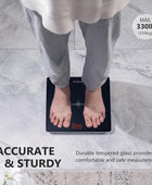 Báscula digital para peso corporal báscula de pesaje de baño de precisión - VIRTUAL MUEBLES