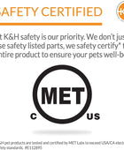 K&H Products Thermo-Kitty Cama térmica para gatos, tamaño grande, 20 pulgadas,