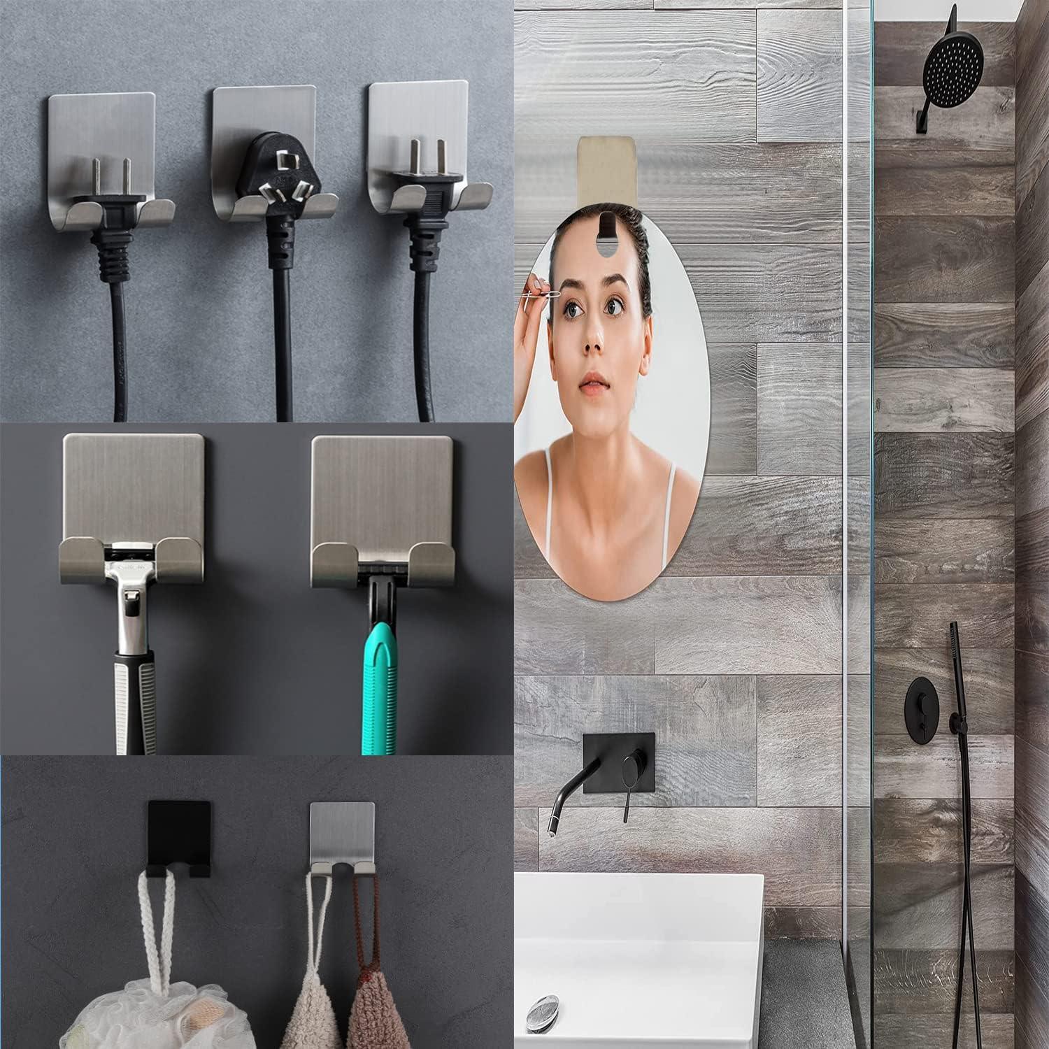 Espejo de ducha antivaho más grande de lujo Espejo de afeitado de baño sin - VIRTUAL MUEBLES