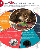 SPOT by Ethical Products Juguetes clásicos para gatos de interior Juguetes