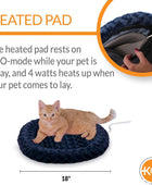 K&H Products Thermo-Kitty Fashion Splash Cama climatizada para gatos para