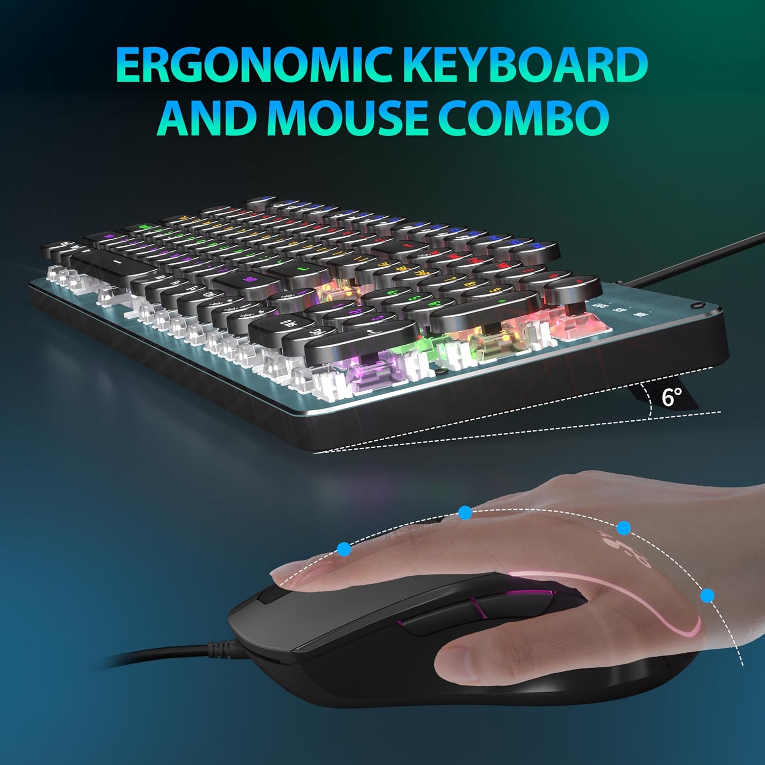 Almohadilla para teclado y Mouse Guatemala