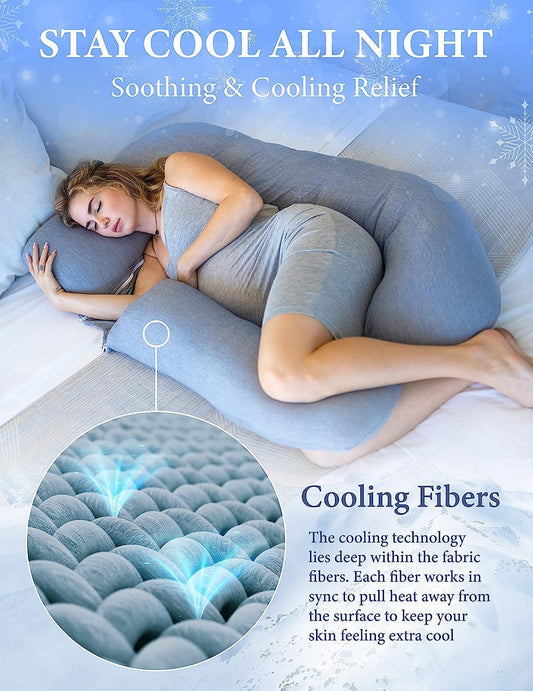 Almohadas refrescantes para embarazo, almohada de maternidad para dorm -  VIRTUAL MUEBLES