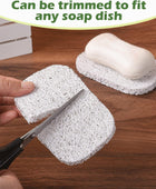 Jephen 4 almohadillas de elevación de jabón para jabonera, barras de jabón para - VIRTUAL MUEBLES