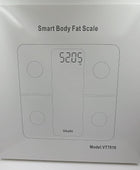 Báscula inteligente para peso corporal y porcentaje de grasa, pesaje - VIRTUAL MUEBLES