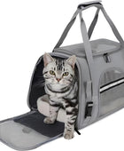 Bolsa de transporte para mascotas, para gatos y perros, bolsa portátil de viaje
