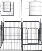 Corral portátil para interiores y exteriores para perros grandes, medianos y