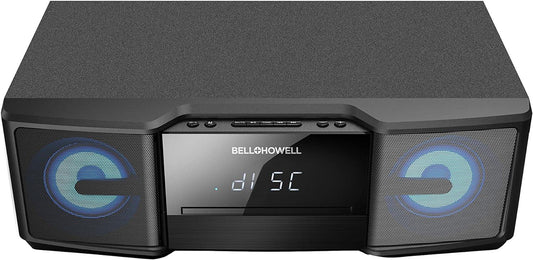 Bell + Howell Sistema de música de alta definición con reproductor de CD y - VIRTUAL MUEBLES