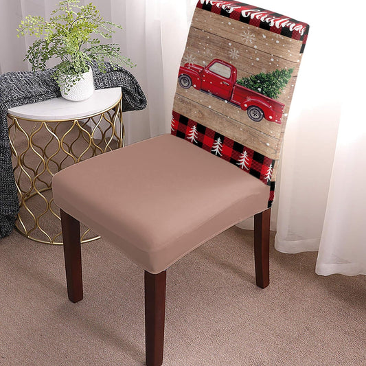 Carsan3372 Funda para silla de comedor, diseño vintage de árbol de madera,