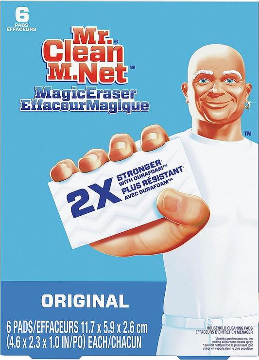 Mr Clean Magic Eraser Almohadillas de limpieza originales con Durafoam color - VIRTUAL MUEBLES